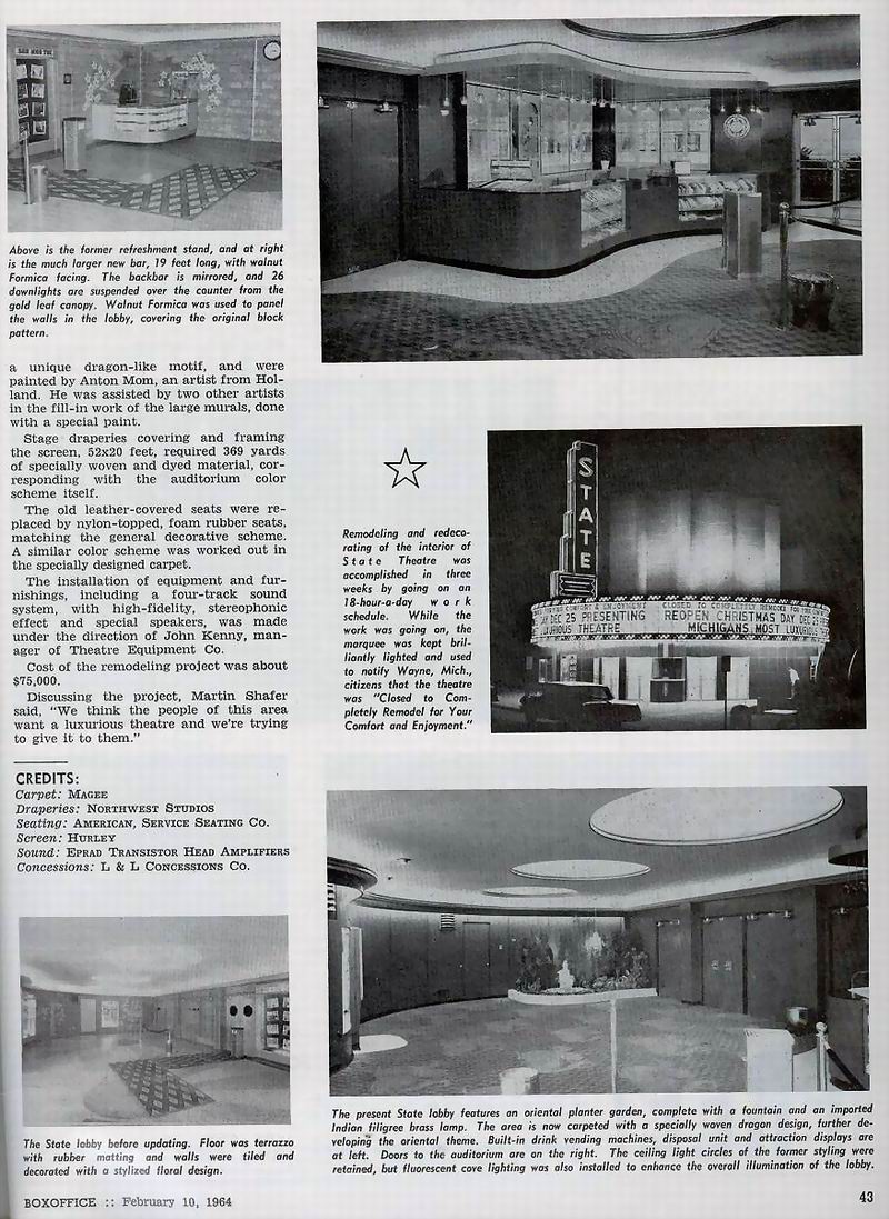 State Theatre - From Box Office And Ron Gross (newer photo)